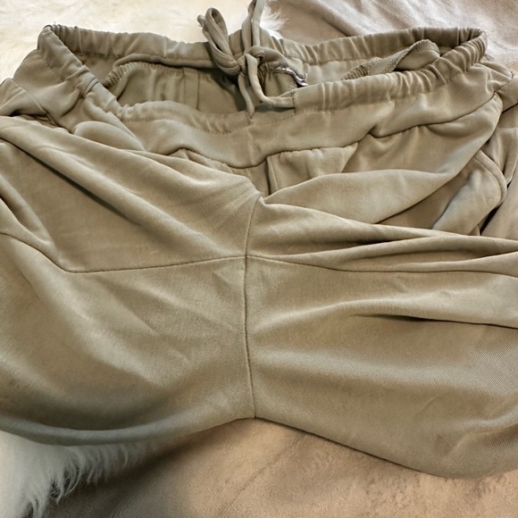 Lightweight Olive Green Joggers - Picture 13 of 14